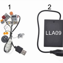 YEABRICKS-LED 조명 키트 10252 빌딩 블록 모델을 포함하지 않음 벽돌, 02 With Battery Box
