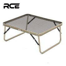 RCE 아이언 메쉬 접이식 캠핑 미니 테이블 440, 상세 설명 참조