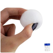 YOLOMAM 뿅뿅이40MM 흰색 솜방울 파스텔뿅뿅이
