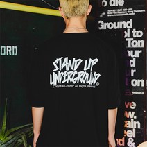 크럼프 스탠드업 시그니처 로고 티셔츠 (CT0355-1)