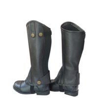 승마챕 챕스 종아리 슬리브 승마 부츠 용품 장비, 성인 S