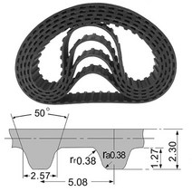 타이밍 풀리 타임 2pcs XL 타이밍 68/70/72/74/76/78/80/82/84/86XL 10mm 고무 동기 전송, 10mm_XL72_2개