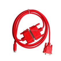 PLC 케이블 최저 가격 sc09 plc 케이블 sc-09 fx 및 시리즈 plc 용 빨간색 프로그래밍 케이블, 없음