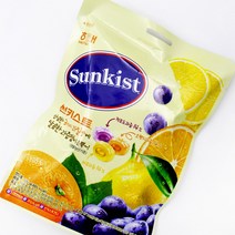 해태 썬키스트 캔디 125g / 사탕 과일 후식 디저트, 1개
