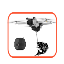 드론 DJI-미니 3 프로/미니 1 2/매빅 프로/매빅 2/에어 2/2s 용 에어드롭 방사기 시스템 드론 낚시 미끼, 09 매빅2프로, 줌
