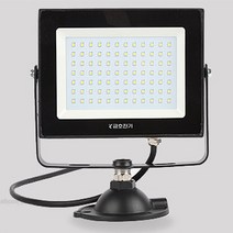 금호전기 번개표 LED 투광등 투광기 야외등 써치등 50W 흑색 주광색, 1개