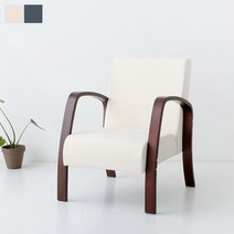 마켓비 BENWOOD 1인 소파 YC12A 브라운, 아이보리