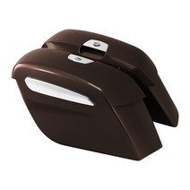 바이크 오토바이가방 가죽 인디언 치프틴 용 오토바이 안장 가방 스프링필드 다크 호스 챌린저 로드마스터 아이콘 엘리트, [01] Titanium Metallic