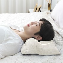 수니홈 조절 경추베개, 알러지 베이지, 메밀
