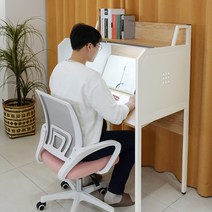 [마진전동책상] 비애노 컴퓨터의자 사무용 사무실 책상 의자 BA200, 화이트프레임(무헤드)+화이트