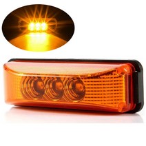 테일램프 후미등 데루등 캠핑카 카라반 1pcs 3 led 사이드 마커 라이트 표시등