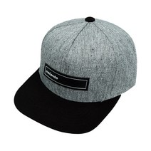 라핑 크레센도 스냅백 자수 스티치 데일리 유니섹스 캡모자