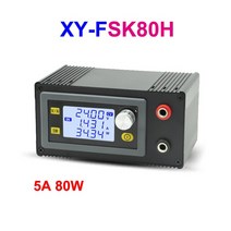 속도조절기 모터속도조절기 80W 5A 벅 부스트 전압 조정기 가변 DC 0.6-36V CC CV 디지털 실험실 컨버터 전, 04 XY-FSK80H