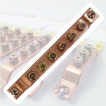 접지부스바 동부스바 6P 무료배송/판넬 분전반 자재, 1개