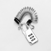 [바보사랑] 자전거 와이어 자물쇠 갓샵 자전거도난방지 잠금 장치, 상세 설명 참조