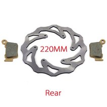 오토바이 260/220MM 전방 후방 브레이크 디스크 로터 KTM SX SXF EXC XC XCF XCW XCFW 125 150 250 350 450 500 1994-2019 H, Rear set