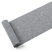캐프마켓 린넨 감성 테이블러너 원형 사각 테이블보 식탁보, 05 그레이, 4인용 30 x 180 cm