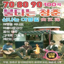 [미라클]음원 USB 노래 모음 708090 불타는청춘 신나는 여행길 100곡