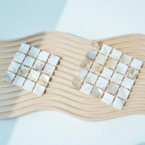 다세코 컵받침대 자개 티코스터 찻잔 받침 인테리어소품 악세사리장식품, 소형8.5cm