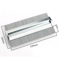 불규칙형틀게이지 윤곽 게이지 복사 템플릿 프로파일 복제 측정 눈금자 금속 다기능, 1.5Inch