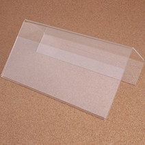 60MM 파티션꽂이판 파티션명찰 명패꽂이 파티션명판 파티션명함 파티션꽂이판, 사이즈