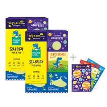 모나리자 키즈 앤 천연펄프 티슈 2겹 230p x 6개 + 야광스티커, 2세트