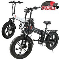 SAMEBIKE 팻전기자전거 하이랜더 48V350W, 하이랜더 블랙+시트포스트서스펜션, 10.4AH 배터리