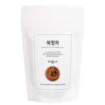 청년농원 쑥청차 티백 100% 쑥 당귀 계피 생강 으로 만든 한방 건강차 대용량 쑥혈차, 1g, 100개입