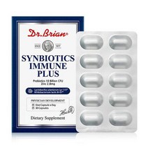 닥터브라이언 슈퍼바이오틱스 이뮨플러스 30캡슐 갱년기유산균 유산균 유산균추천