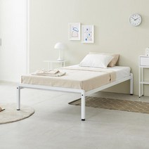 배송비저렴 DIY조립형 모던스틸 퀸침대프레임(2색) 좋은 2인용 착한 가성비, 블랙