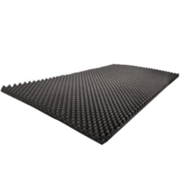 올폼 비접착식 비난연 계란판 방음재 / 흡음재 50T 100 x 200 x 5 cm, 블랙, 3개