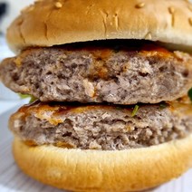 버크셔K 원육함량 90% 지리산 흑돼지 다진 떡갈비 300g x 2팩, 2개