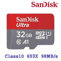 샌디스크/유라이브 U5 MD-7900P 호환 메모리카드32GB, 상세페이지 참조