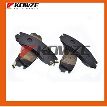 앞 브레이크 패드 세트 미쓰비시 파제로 몬테로 스포츠 챌린저 네이티바 II 2nd Triton L200 MR389546 용, 단일옵션