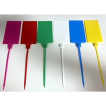 칼라 네임타이(대) 선정리 마크타이, 파랑, 1개