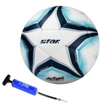 스타 축구공액션플러스 아동용축구공 4호볼 유소년축구공, 액션플러스+펌프(블루)