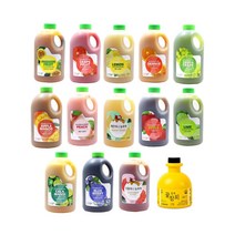 스위트컵 농축액 에이드 14종 자몽 레몬 오렌지 복숭아 사과 라임 깔라만시 블루베리 청포도 자몽허니 성주꿀참외 카페용품 집콕카페 전용펌프 과육소스펌프, 패션후르츠농축액 1.9kg