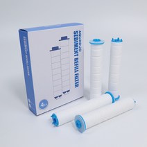 아쿠아듀오 녹물제거 염소완화 SF-505 필터샤워기/리필필터 모음, SF-505 1차리필필터(4개입)