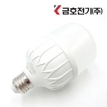 금호전기 금호 LED 고와트 고촉 전구 20W30W40W50W 하이벌브 램프, 1개, 금호(LED고와트전구 E26 30W)전구색