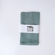 린넨 냅킨 9color 디너 테이블 플레이트 냅킨 4p, 7. 스카이, 4개