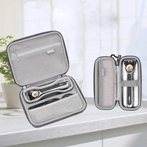 질레트 히티드 레이저 면도기 케이스 가방 전용 여행, 실버 써멀 면도기 가방 C