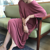 Happy shopping 빅사이즈 루즈핏 숄터 트임 여름 롱원피스