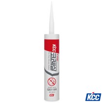 KCC 코레실 QS119R 방화용 실리콘 회색 300ML + 노즐