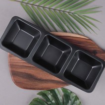 퓨전토기 직 3칸 찬기 5439 VV 멜라민 나눔 접시 반찬 그릇 블랙 식당 업소, 퓨전토기 직3칸찬기 5439 (244253)