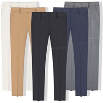 남자 슬랙스 바지 슬림핏 10부 스판 구김없는 링클프리 남성 정장바지 빅사이즈 28~40