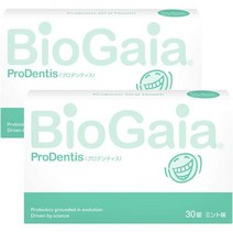 바이오가이아 유산균 프로덴티스 30정 x2박스 민트맛, 상품상세