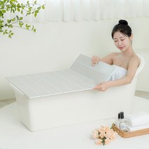 그린센스 프리미엄 욕조덮개, [기본형] 아쿠아 민트 덮개, 1개