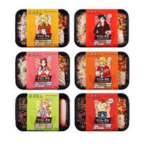 혼밥도시락 식단관리 도시락 간편조리 다이어트, 6팩