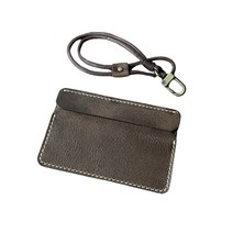 바이아 천연 소가죽 카드지갑