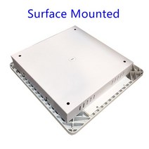 LED 캐노피 빛 60w 80w 100w 150w 뒤뜰 차고 LED 주유소 램프 표면 탑재 recessed 탑재 된 휘발유 역 빛, 01 60W_03 Cold White 6000K, 01 Surface Mounted